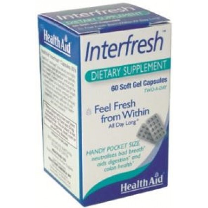 HEALTH AID Inter Fresh Breath Fresh 60 Κάψουλες